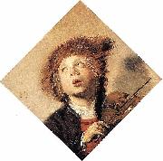 Frans Hals Boy Playing a Violin. painting